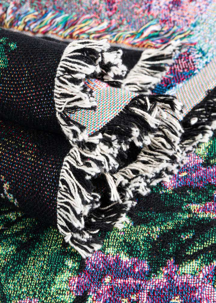 4' 6 x 6' Psalm 23 Image Throw Blanket