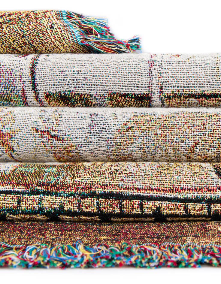 Detail image of 4' 6 x 6' Perfect Vintage II Throw Blanket