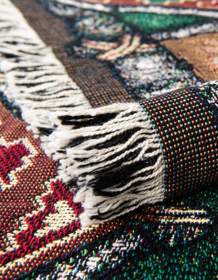 Detail image of 4' 6 x 6' Elk Lodge Throw Blanket