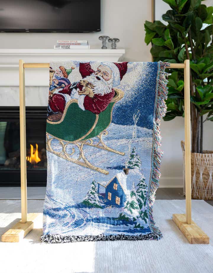 135cm x 185cm Christmas Magic Kuscheldecke