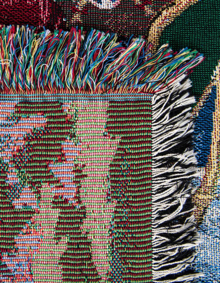 Detail image of 4' 6 x 6' Christmas Magic Throw Blanket