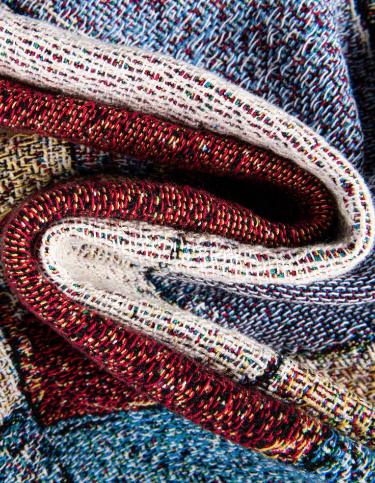 Detail image of 4' 6 x 6' Bay Regatta Throw Blanket