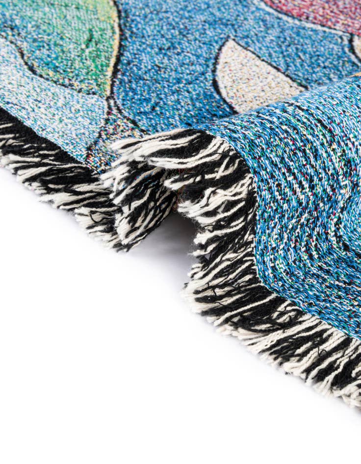 Detail image of 4' 6 x 6' Bay Regatta Throw Blanket