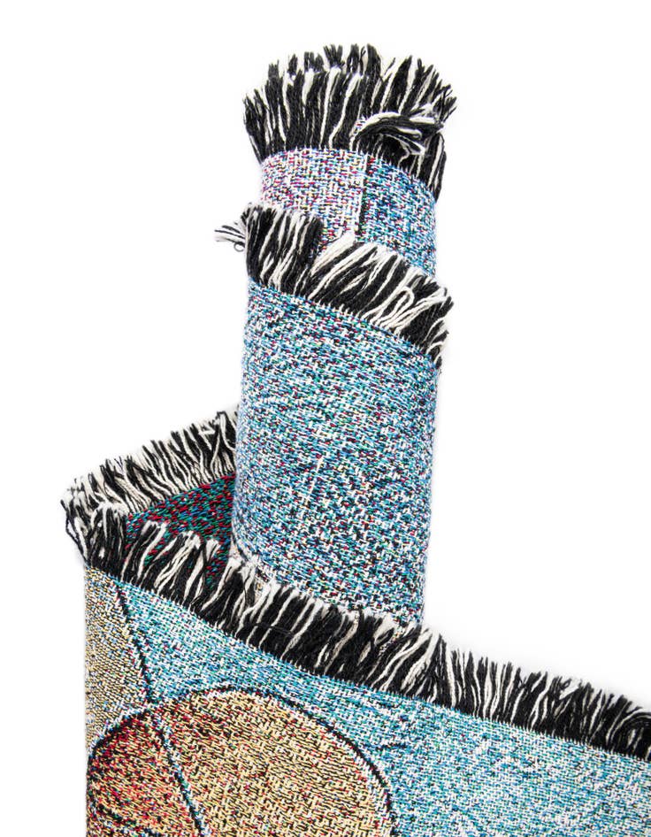 Detail image of 4' 6 x 6' Bay Regatta Throw Blanket