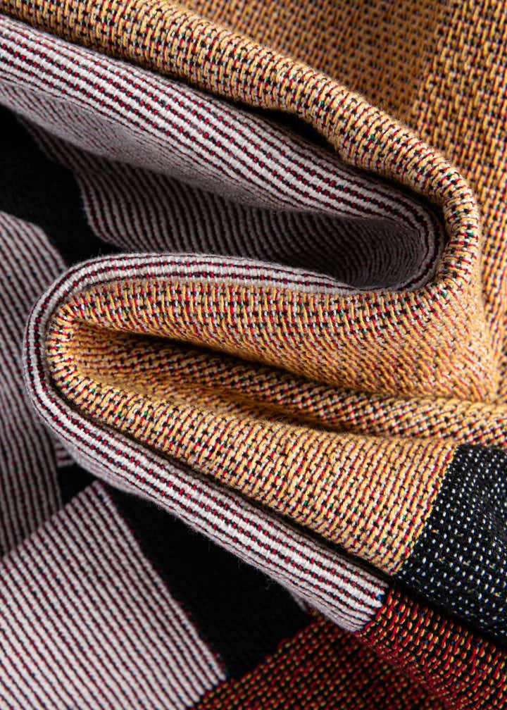 4' 6 x 6' Fork and Plate Throw Blanket