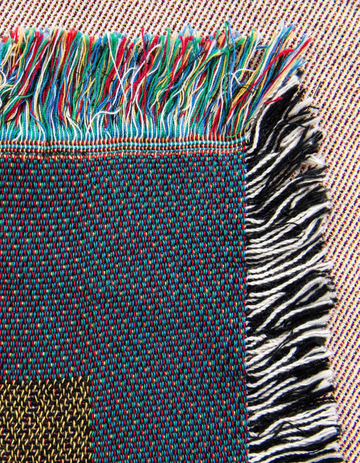 4' 6 x 6' Plate Throw Blanket