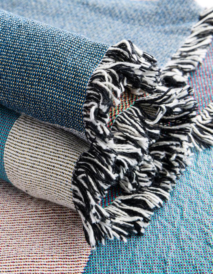 Detail image of 4' 6 x 6' Plate Throw Blanket