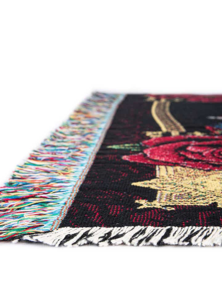 4' 6 x 6' Day of the Dead Throw Blanket