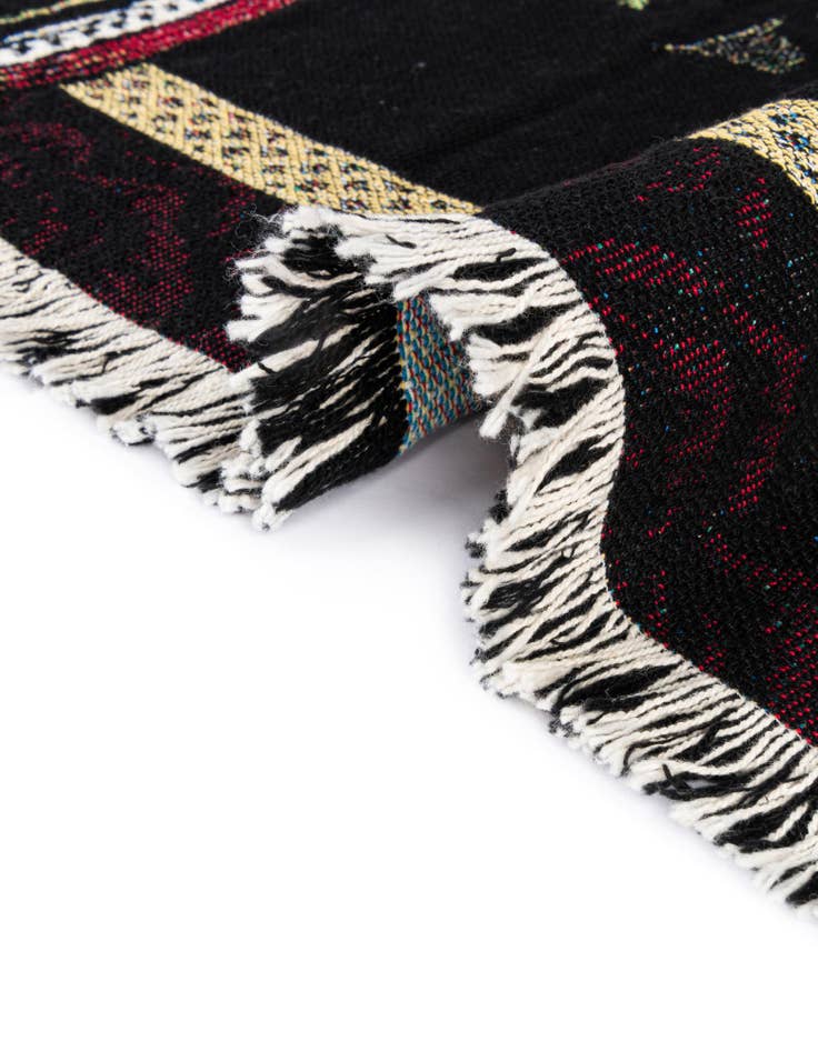 Detail image of 4' 6 x 6' Day of the Dead Throw Blanket