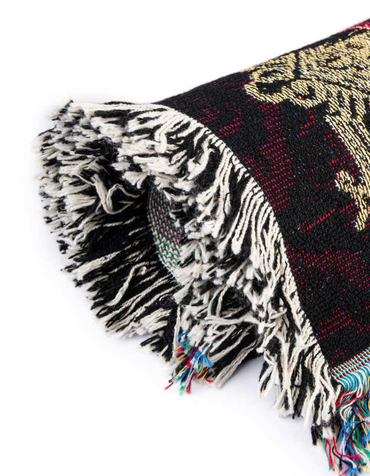 4' 6 x 6' Day of the Dead Throw Blanket