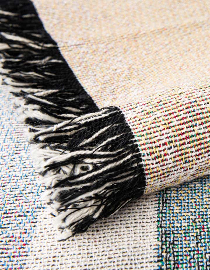 135cm x 185cm Desert Abstract Kuscheldecke