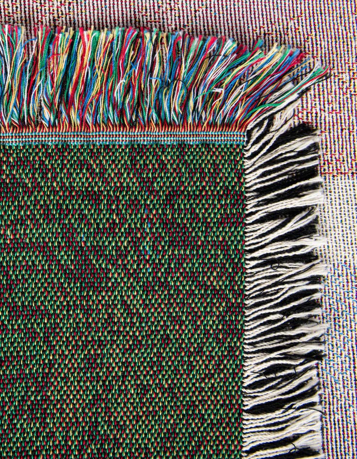 Detail image of 4' 6 x 6' Desert Abstract Throw Blanket