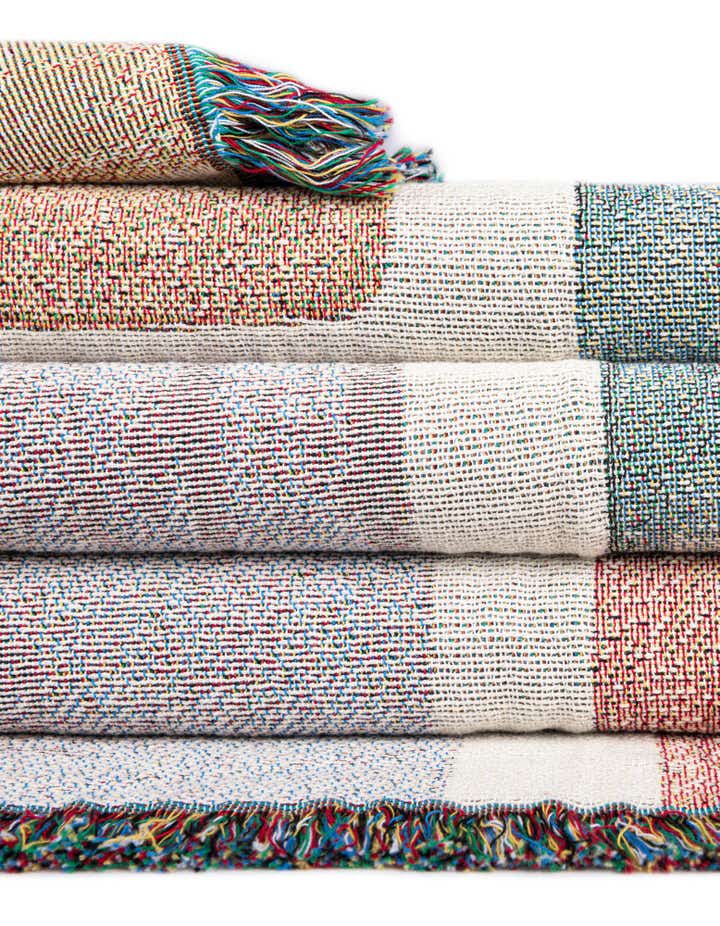 135cm x 185cm Desert Abstract Kuscheldecke