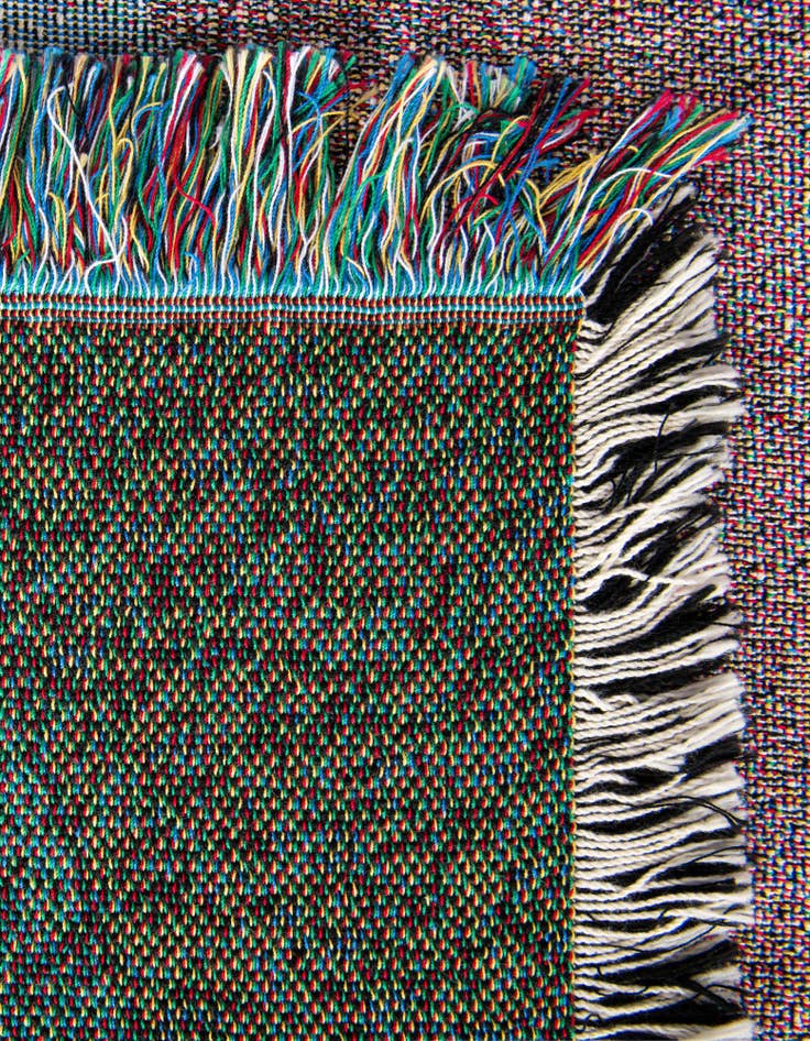 Detail image of 4' 6 x 6' Soft Mods Abstract 3 Throw Blanket