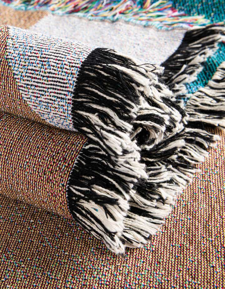 4' 6 x 6' Soft Mods Abstract 3 Throw Blanket