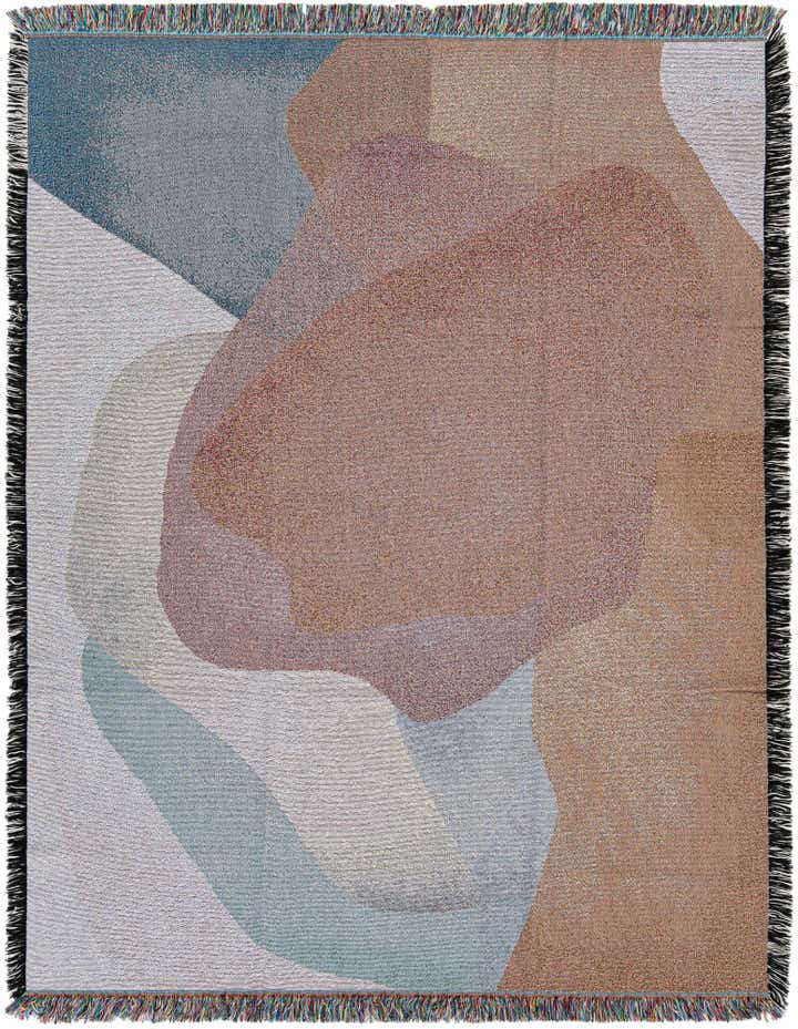 4' 6 x 6' Soft Mods Abstract 3 Throw Blanket