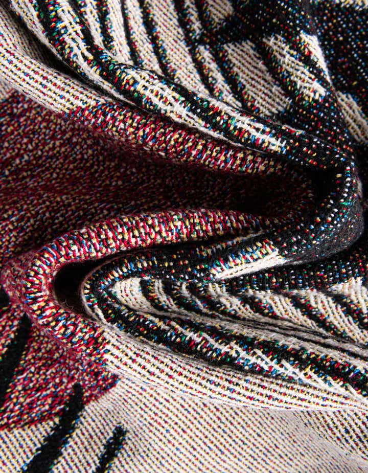 135cm x 185cm Abstract Arches 2 Throw Blanket