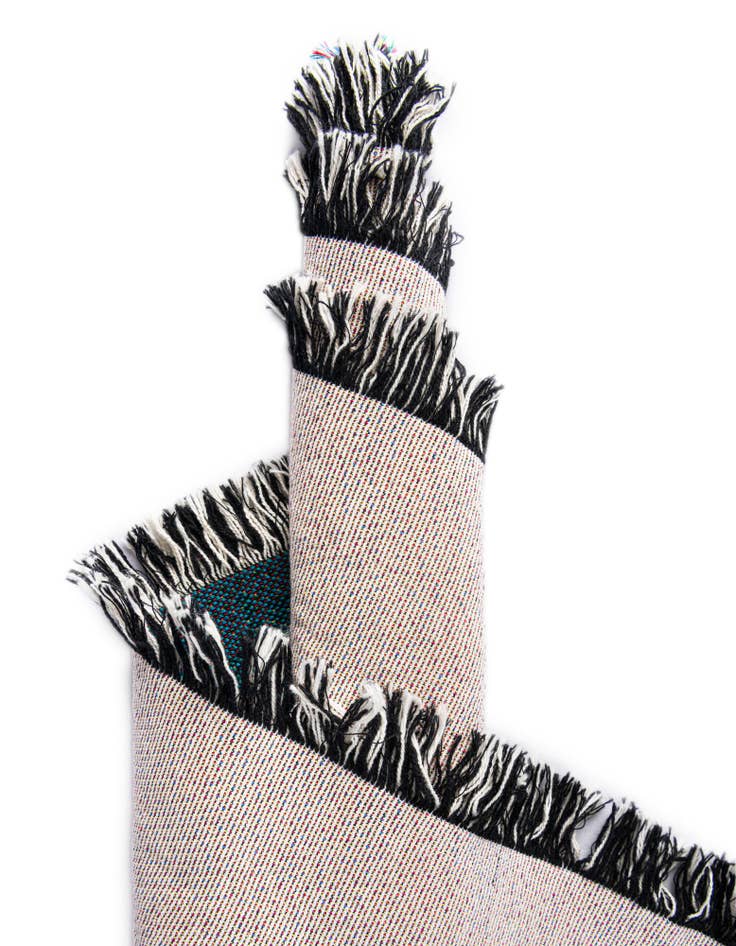 Detail image of 4' 6 x 6' Abstract Arches 2 Throw Blanket