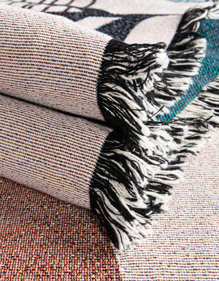 135cm x 185cm Abstract Arches 2 Throw Blanket