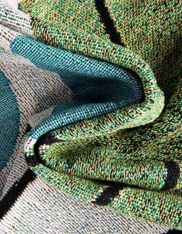 4' 6 x 6' Spring Peeking Through Throw Blanket