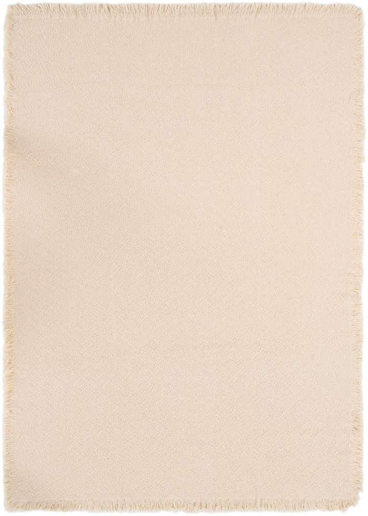 135cm x 185cm Brittany Natural Throw Blanket