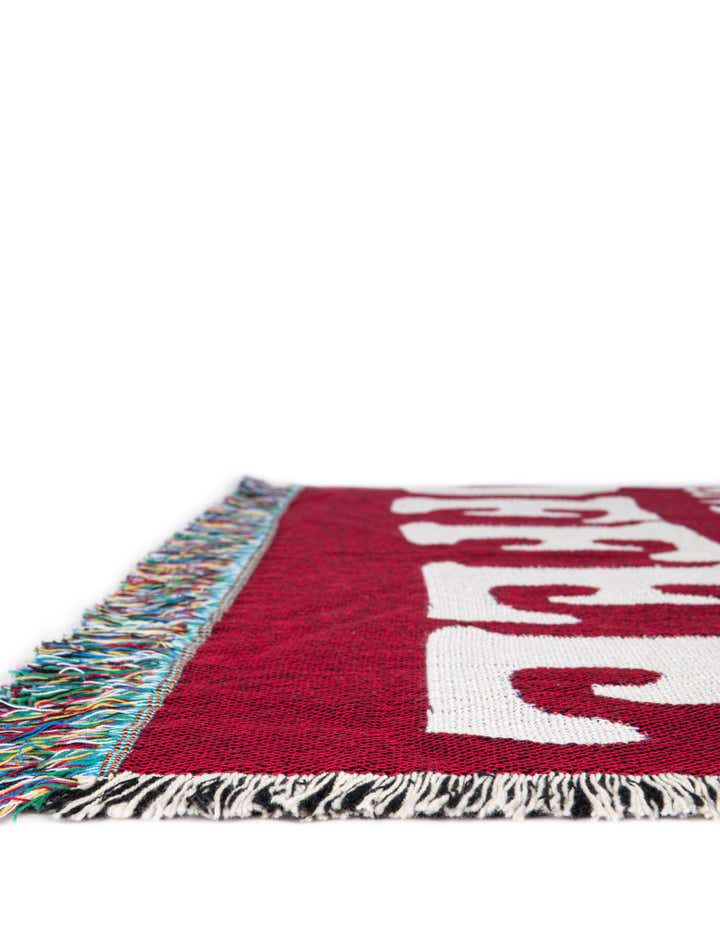 4' 6 x 6' Love Netflix Coffee Throw Blanket