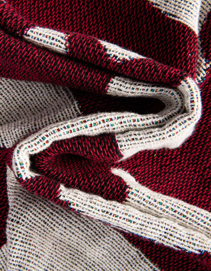 4' 6 x 6' Love Netflix Coffee Throw Blanket