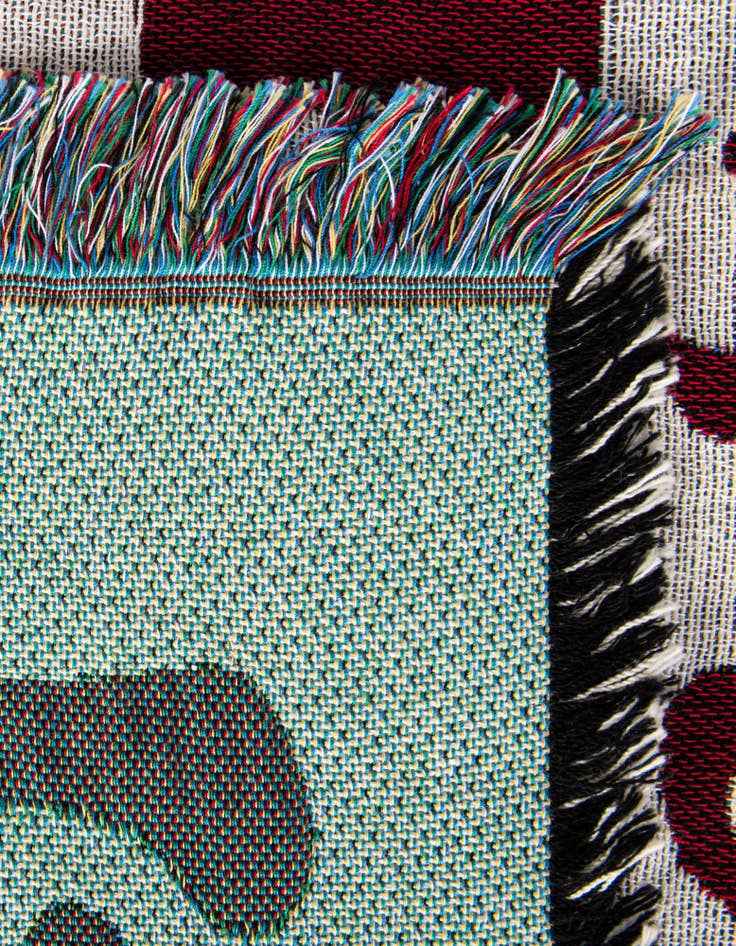 Detail image of 4' 6 x 6' Love Netflix Coffee Throw Blanket