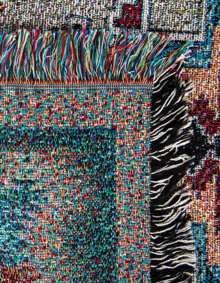 4' 6 x 6' Southwest Salmon Throw Blanket