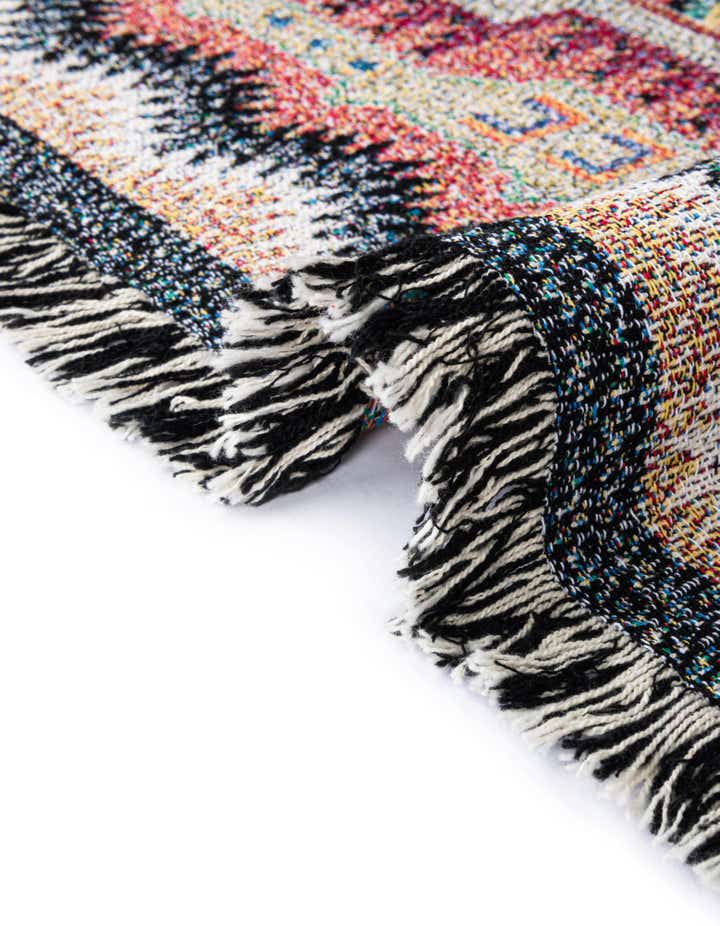 4' 6 x 6' Southwest Salmon Throw Blanket