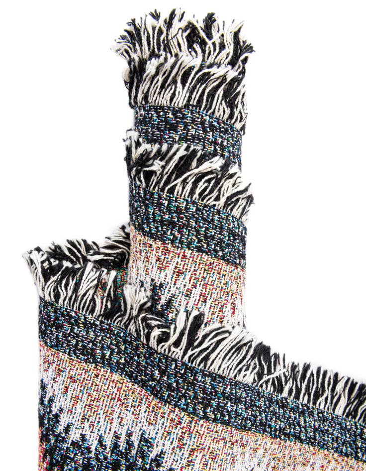 Detail image of 4' 6 x 6' Southwest Salmon Throw Blanket