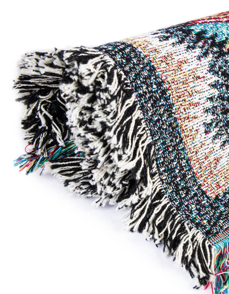 Detail image of 4' 6 x 6' Southwest Salmon Throw Blanket