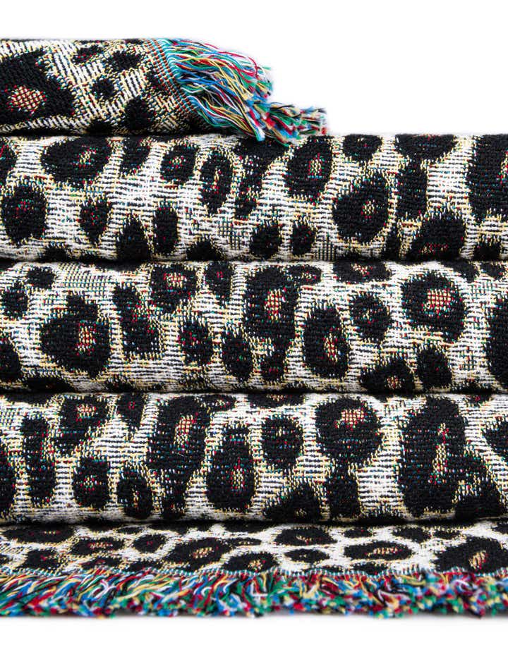 135cm x 185cm Cheetah Skin Kuscheldecke