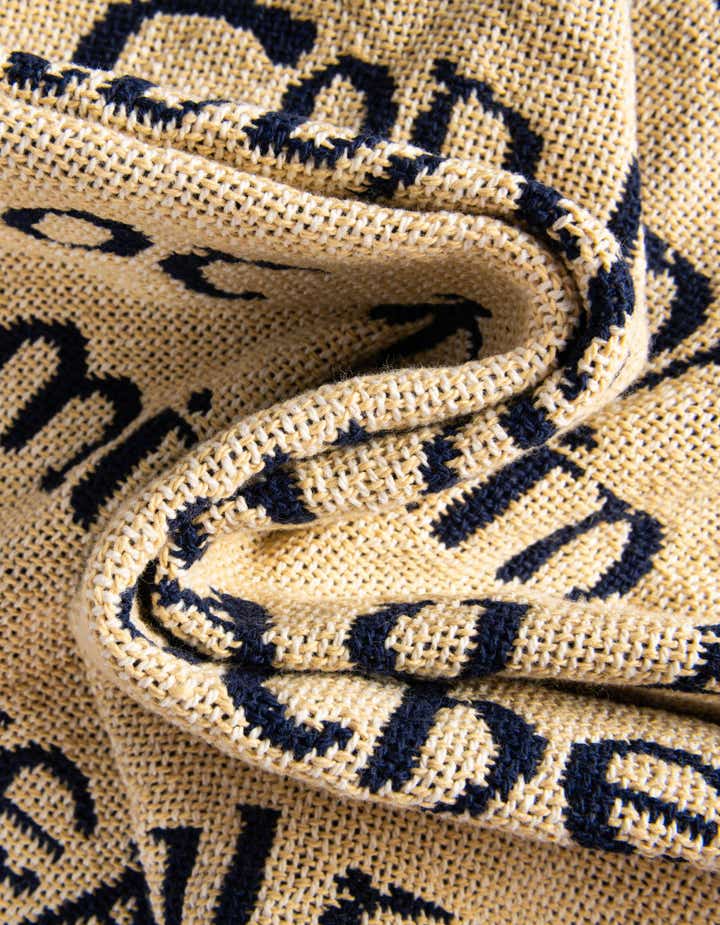 135cm x 185cm Ten Commandments Natural Throw Blanket