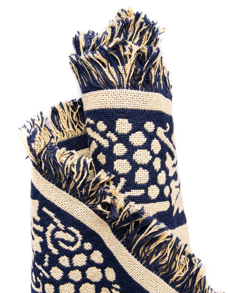 Detail image of 4' 6 x 6' Ten Commandments Natural Throw Blanket