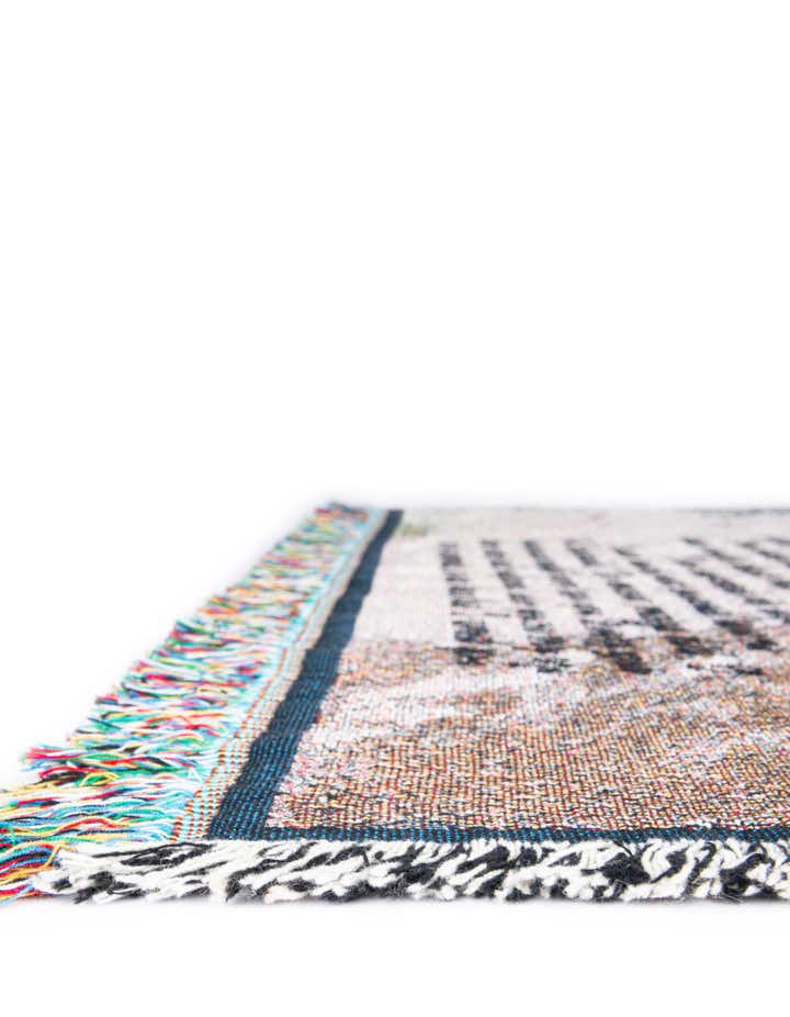 135cm x 185cm Footprints Throw Blanket
