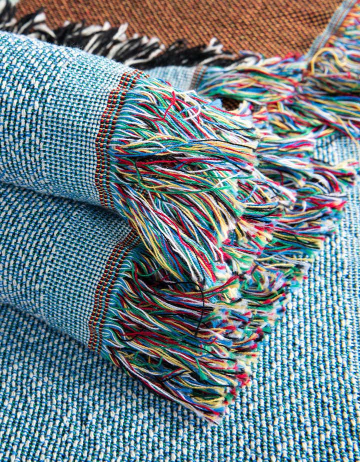 135cm x 185cm Dream Couch Teal Kuscheldecke