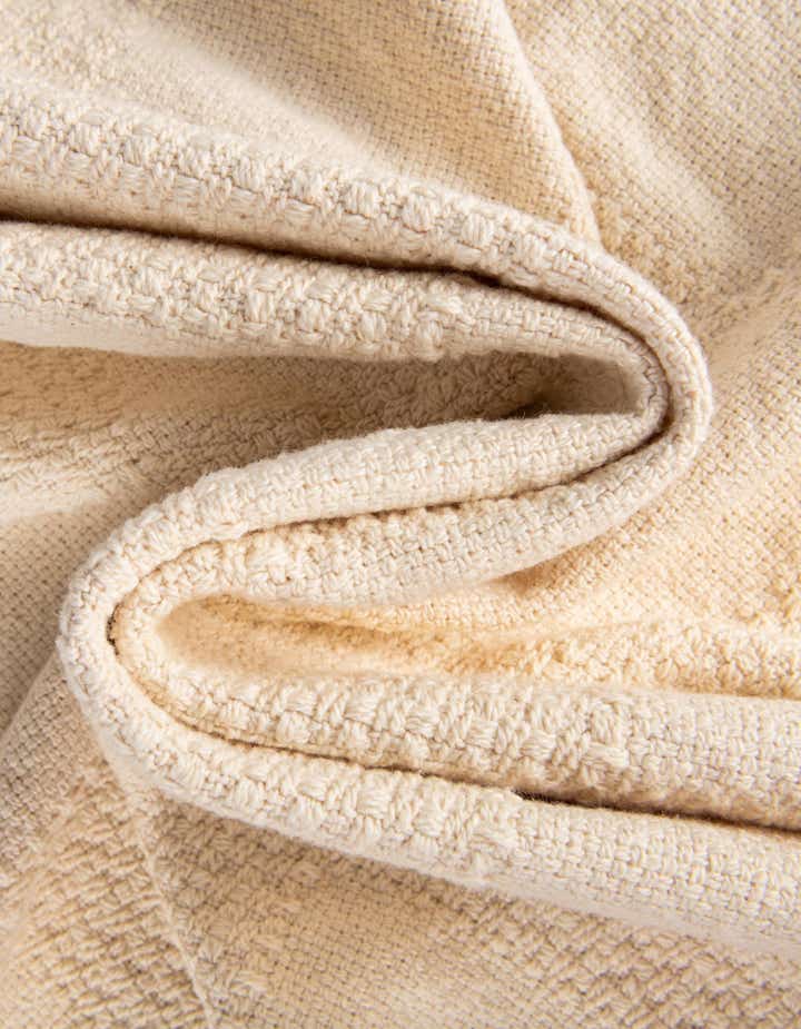 135cm x 185cm Classic Natural Throw Blanket