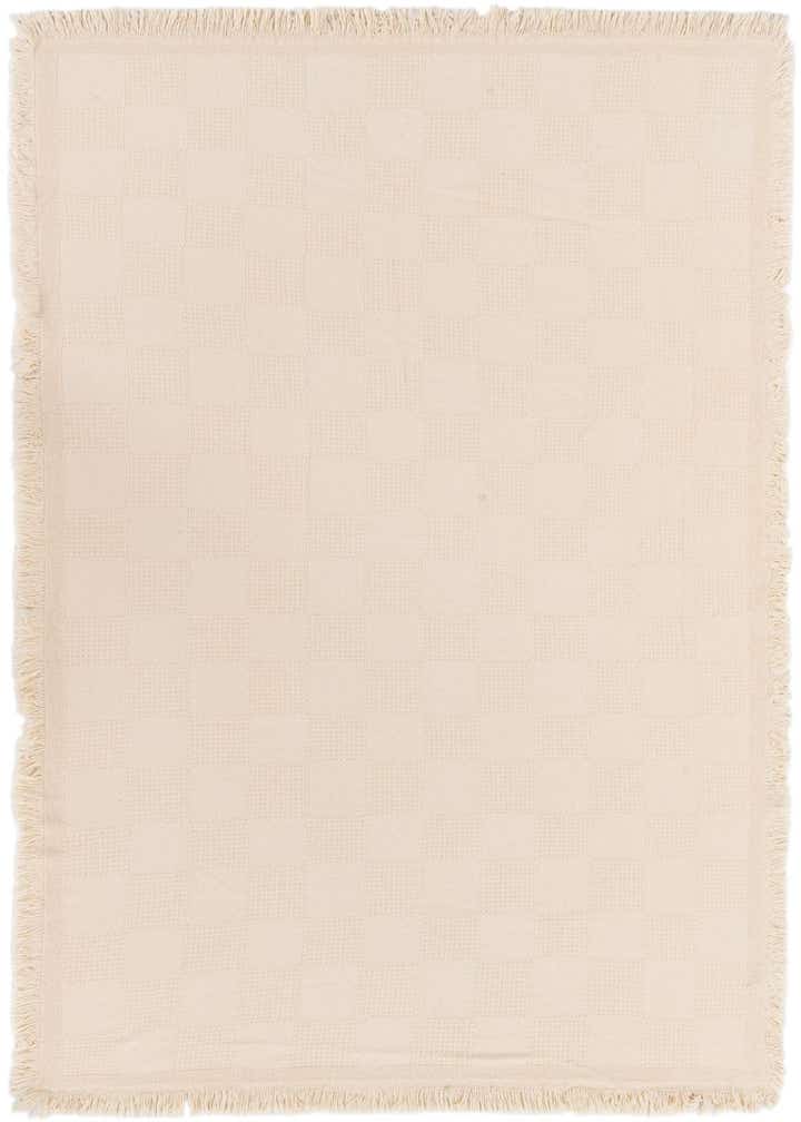 4' 6 x 6' Classic Natural Throw Blanket
