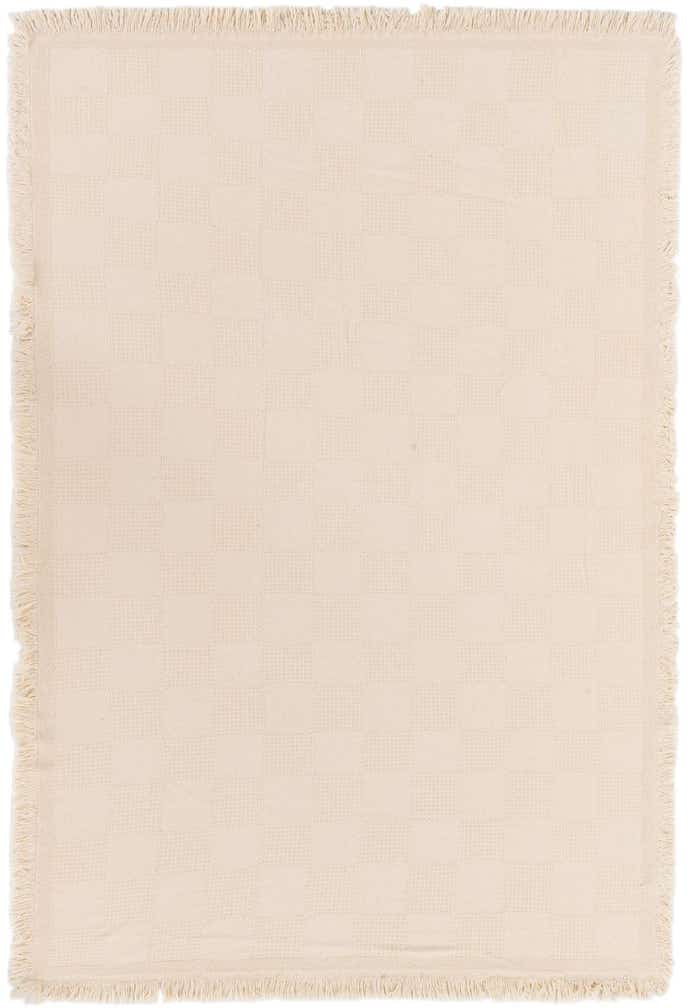 135cm x 185cm Classic Natural Throw Blanket