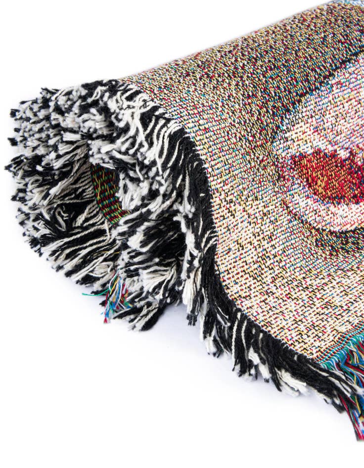 Detail image of 4' 6 x 6' Legend of the Sand Dollar Throw Blanket