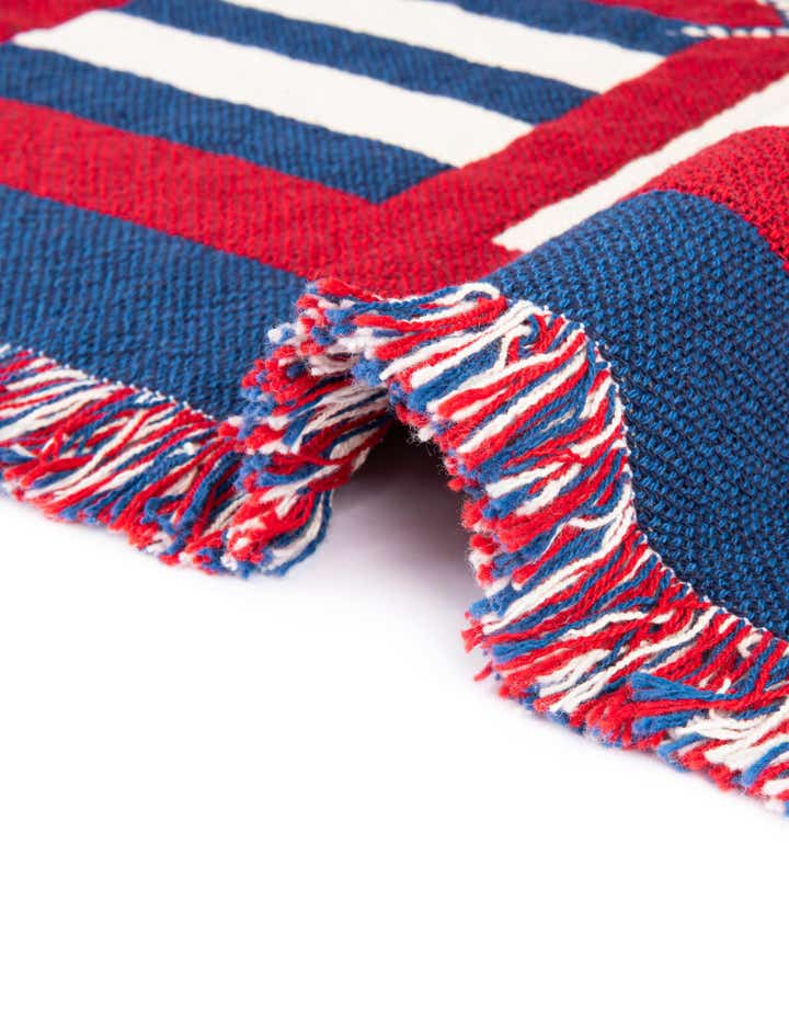 125cm x 175cm Nautical Fish Throw Blanket