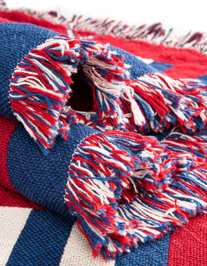 125cm x 175cm Nautical Fish Throw Blanket