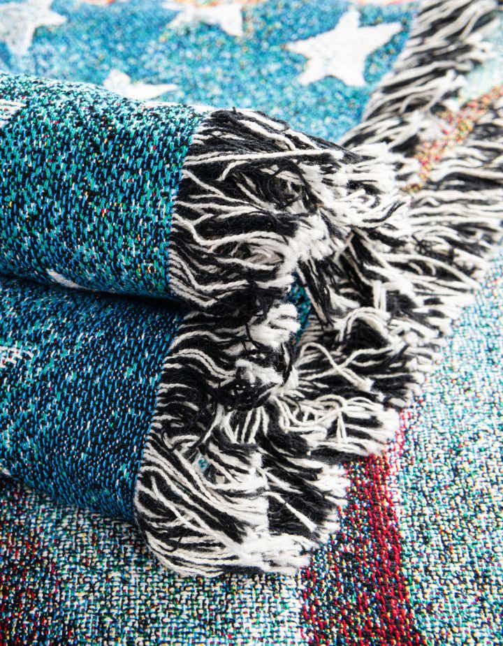 4' 6 x 6' US Navy Seal Skeleton Throw Blanket