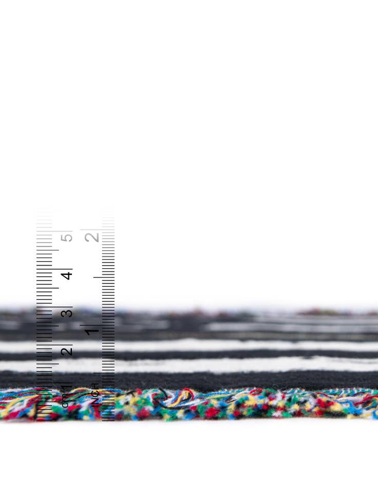 Detail image of 4' 6 x 6' Camo Stripe Flag Throw Blanket