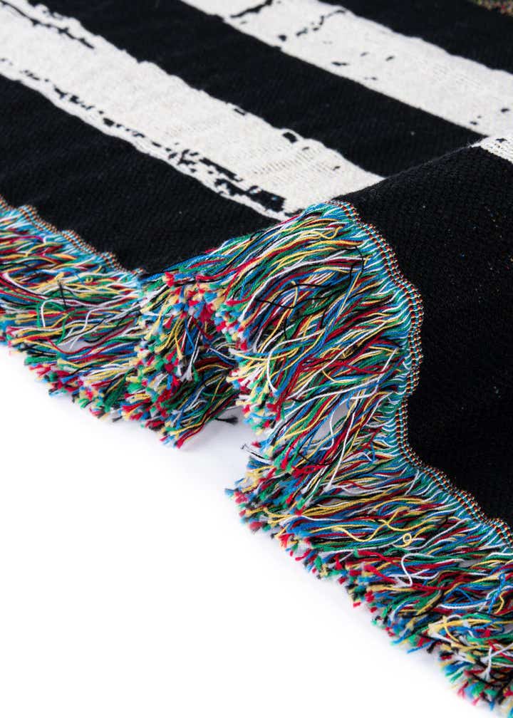 4' 6 x 6' Camo Stripe Flag Throw Blanket