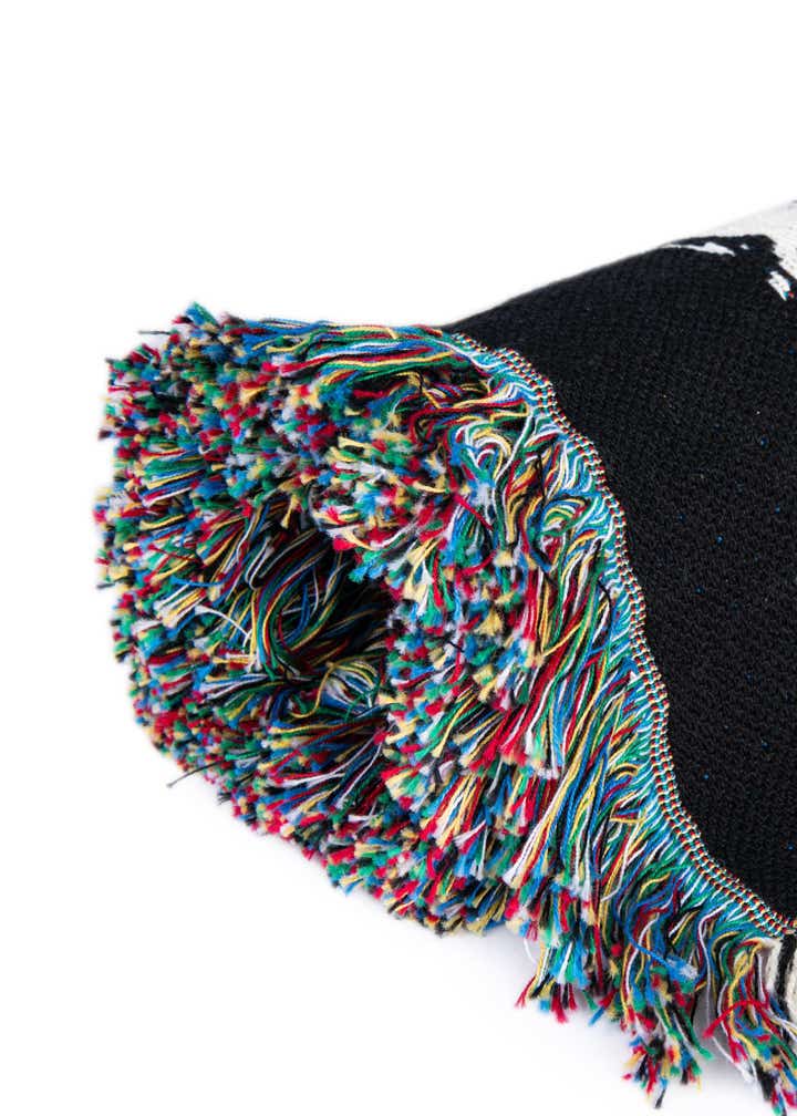 4' 6 x 6' Camo Stripe Flag Throw Blanket