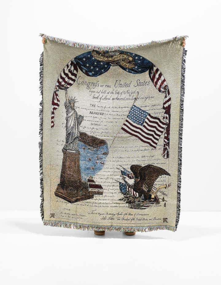 135cm x 185cm Freedom Kuscheldecke