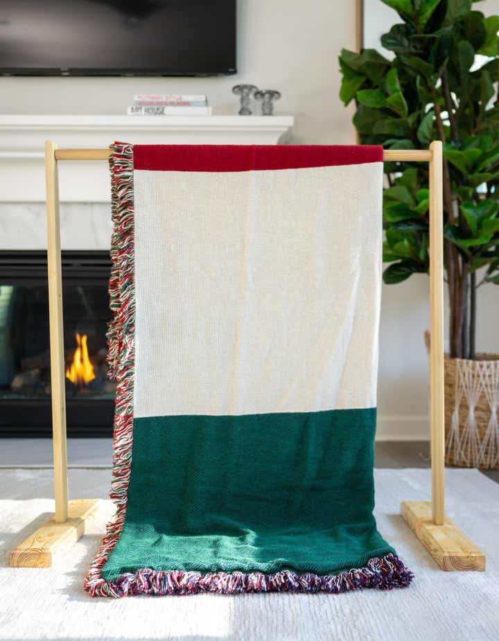120cm x 165cm Italy Flag Kuscheldecke
