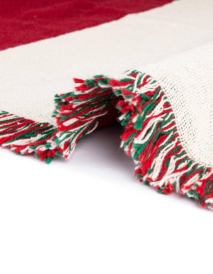 Detail image of 4' x 5' 4 Italy Flag Throw Blanket